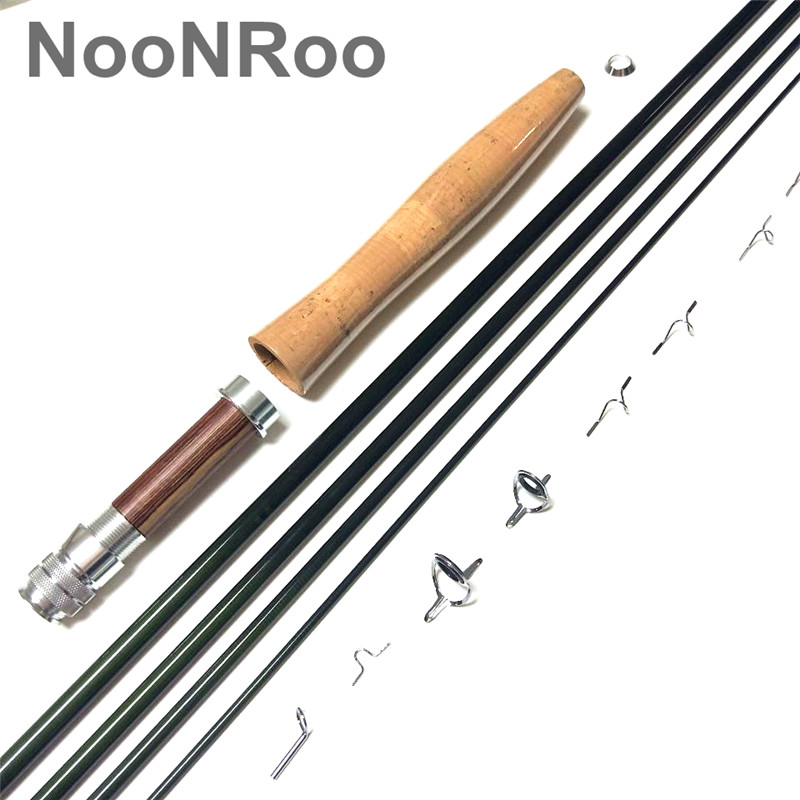 NooNRoo IM8 8ft 6inch 4pc 1wt  - Fishing Rod Combo ulasan dan harga