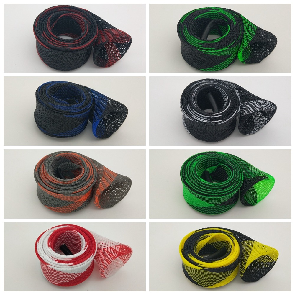 Braided Mesh Pole Sock Braided - Fishing Rod Spinning ulasan dan harga